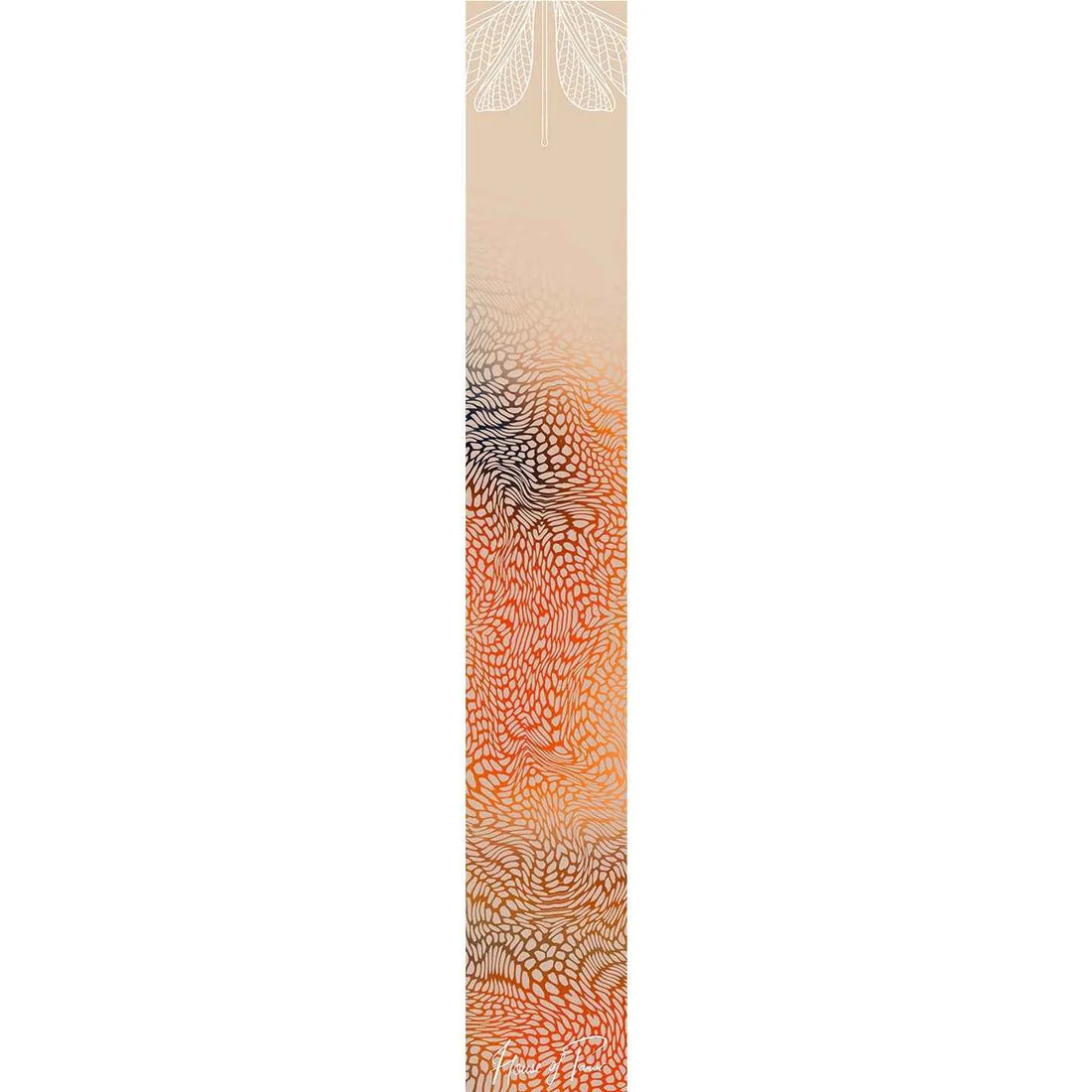 Butterly Thin Scarf | Rose Silk | Limited Edition