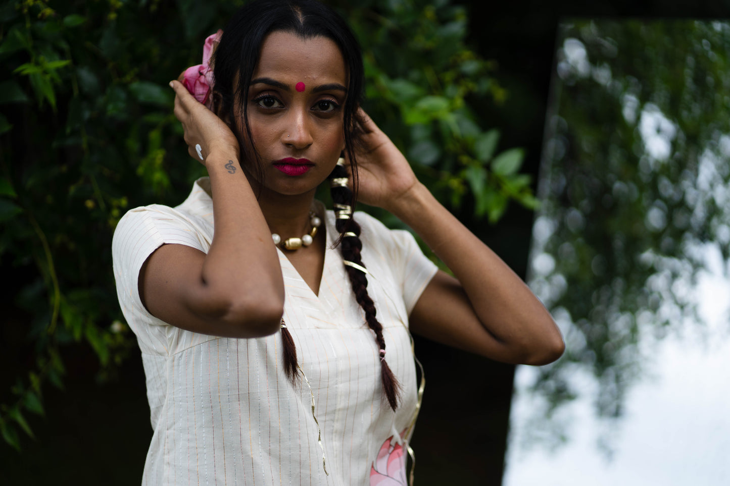 Parniha Embroidered Onam Kurta