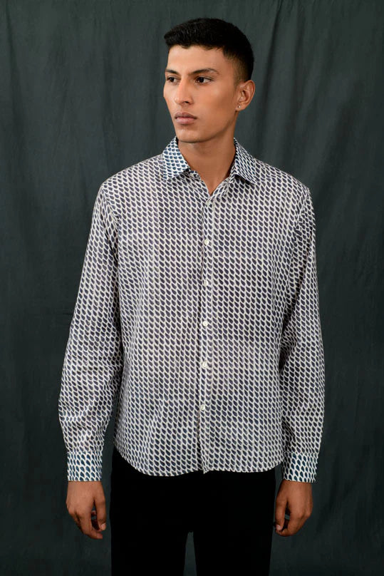 Leaves Full Sleeves Shirt