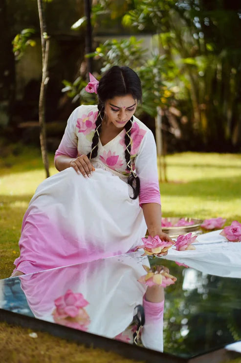 Aneesha Shaded Alia Onam Dress