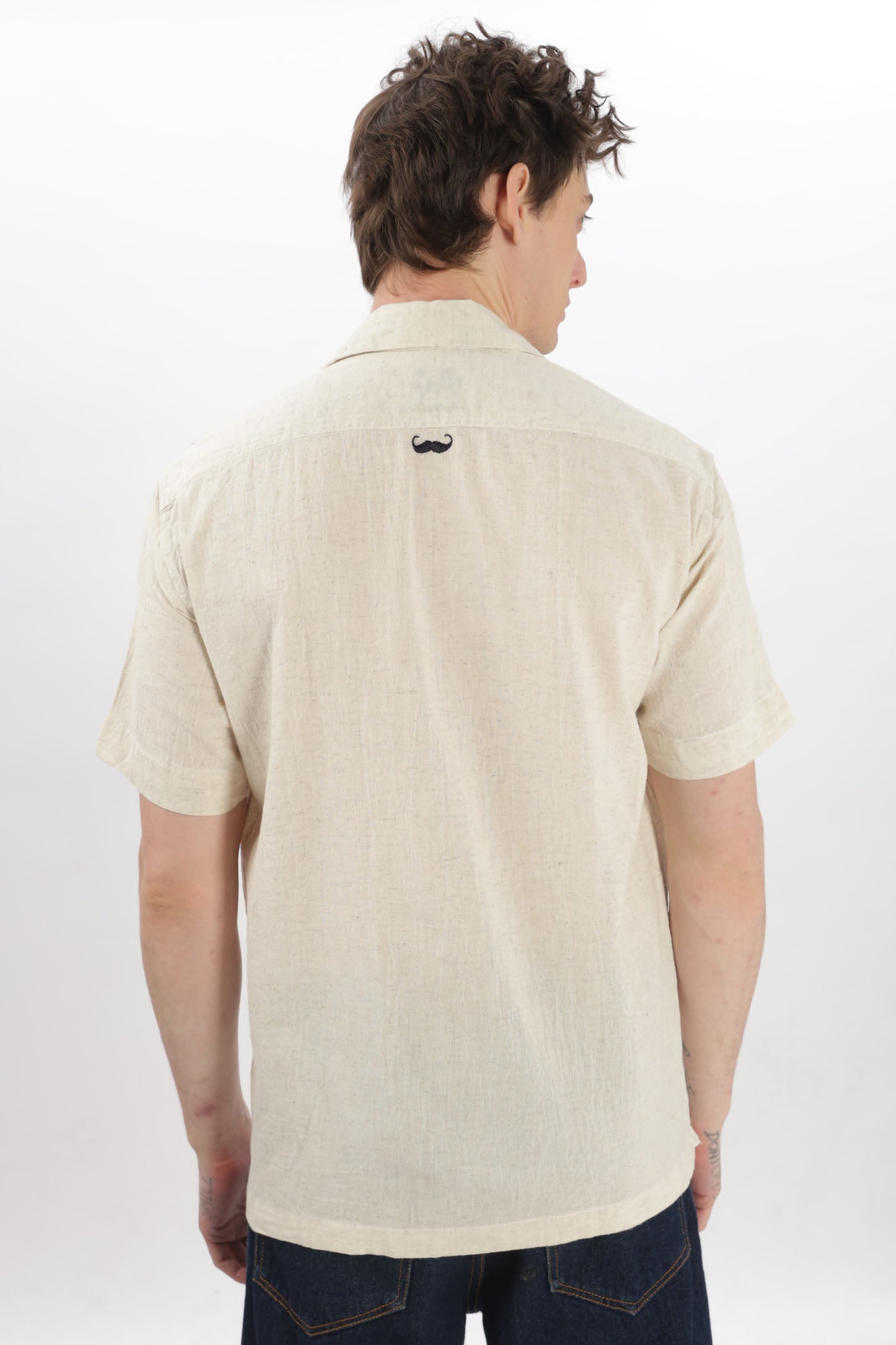 Single Tiger Linen Shirt