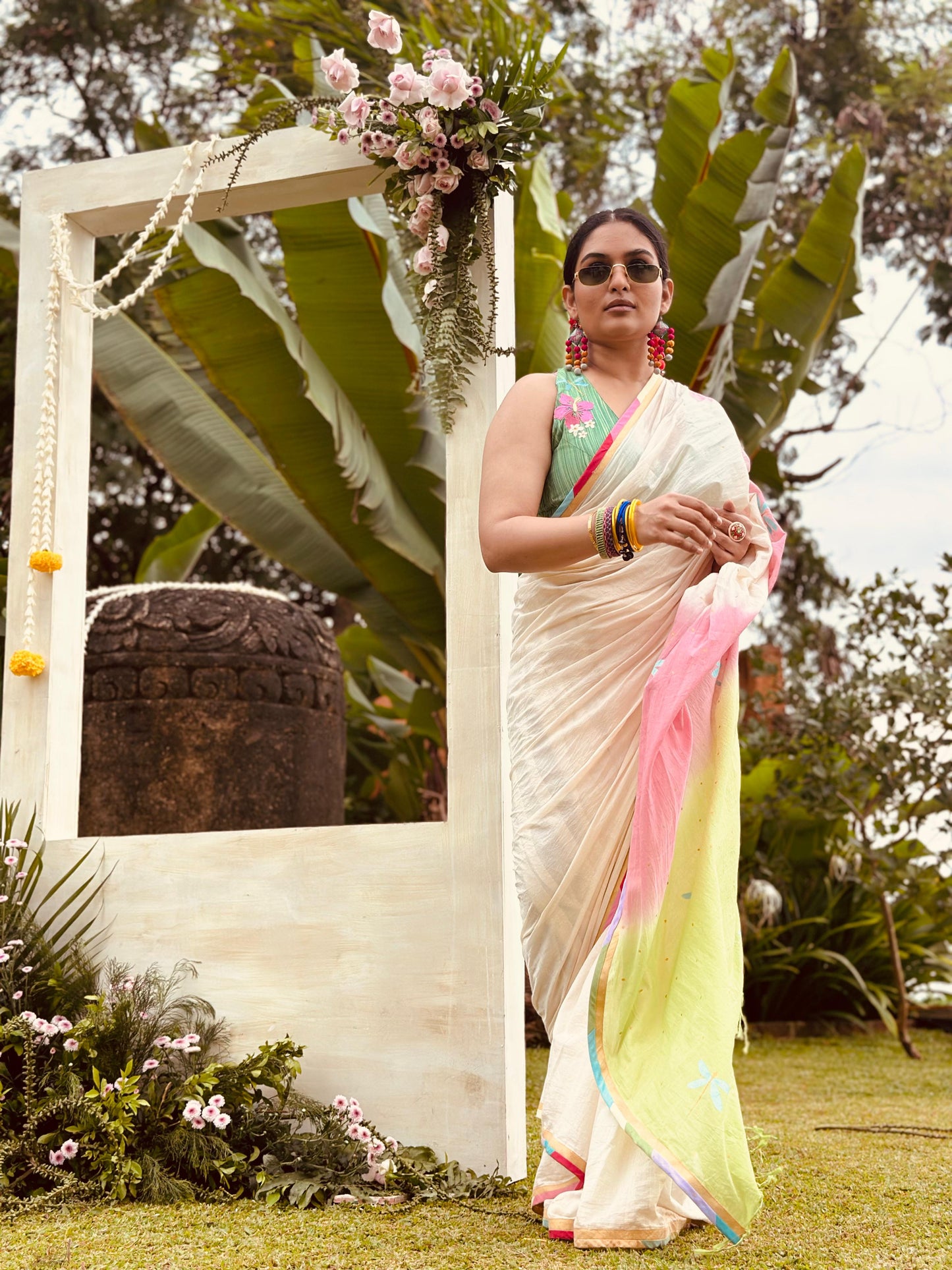 PAINKILI SHADED SAREE