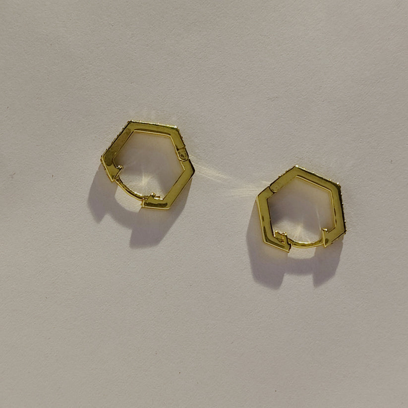 Ari Diamond Hoop Earrings