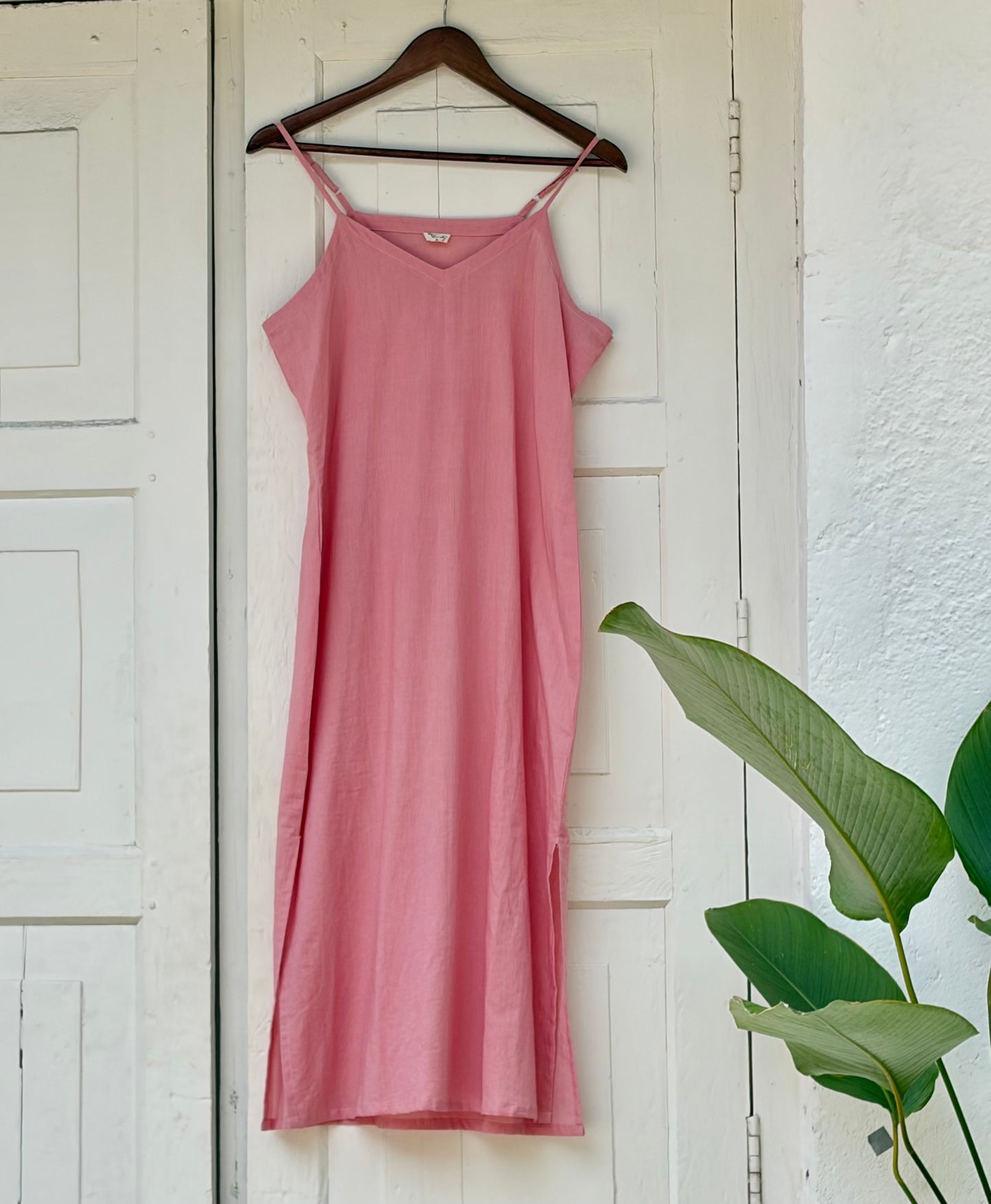 The Pink Kutty Poovu Dress | Chanderi Festive Wear