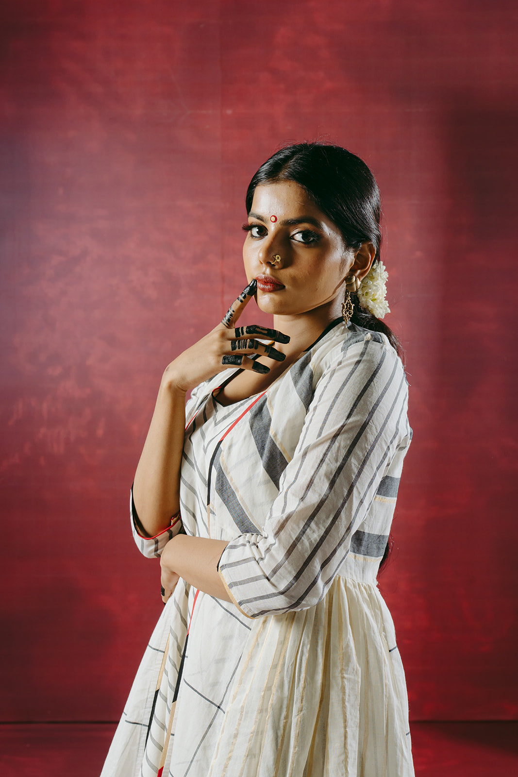 Nira Dress with Overlay