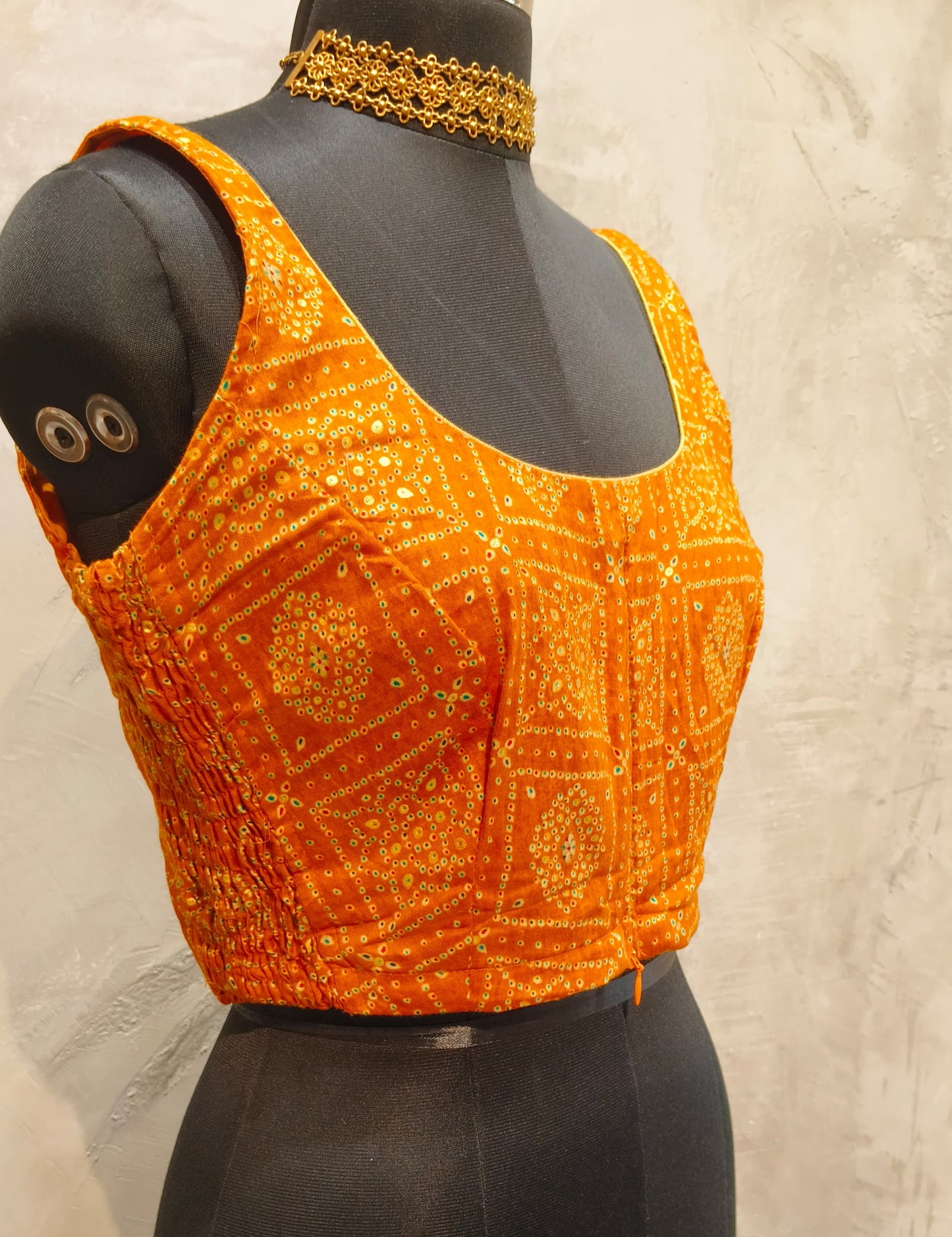 Peetika stretch fit elastic Blouse