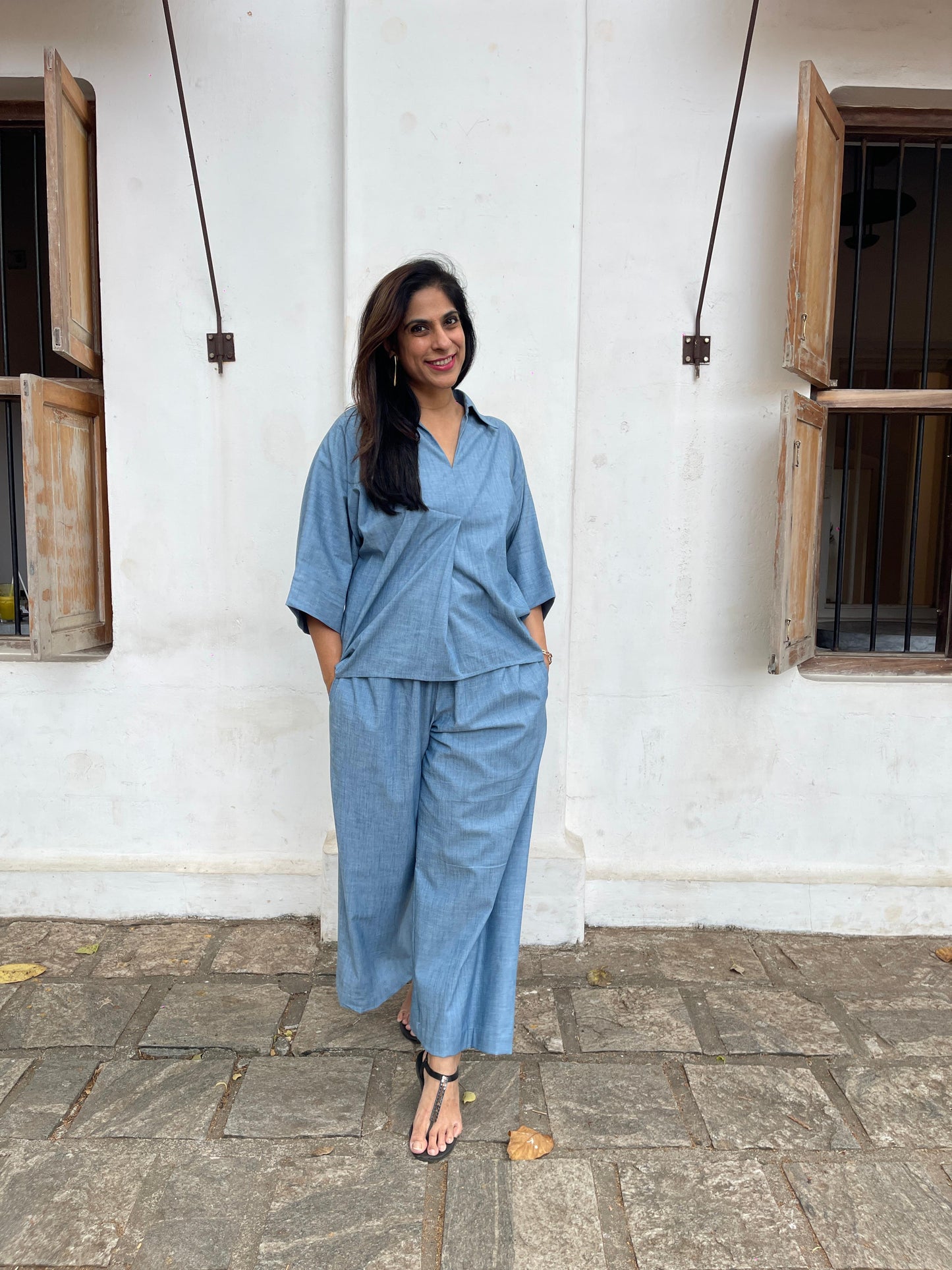 CHAMBRE DENIM CO-ORD SET