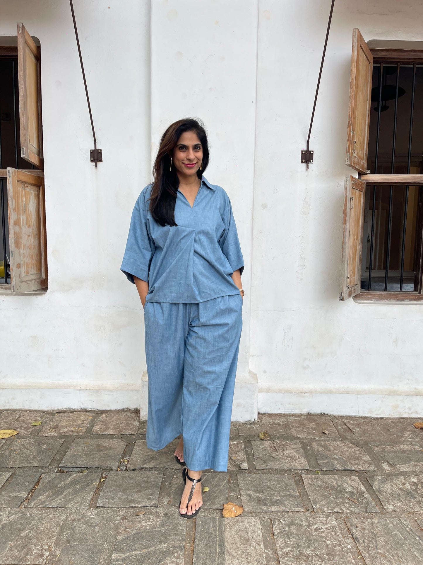 CHAMBRE DENIM CO-ORD SET