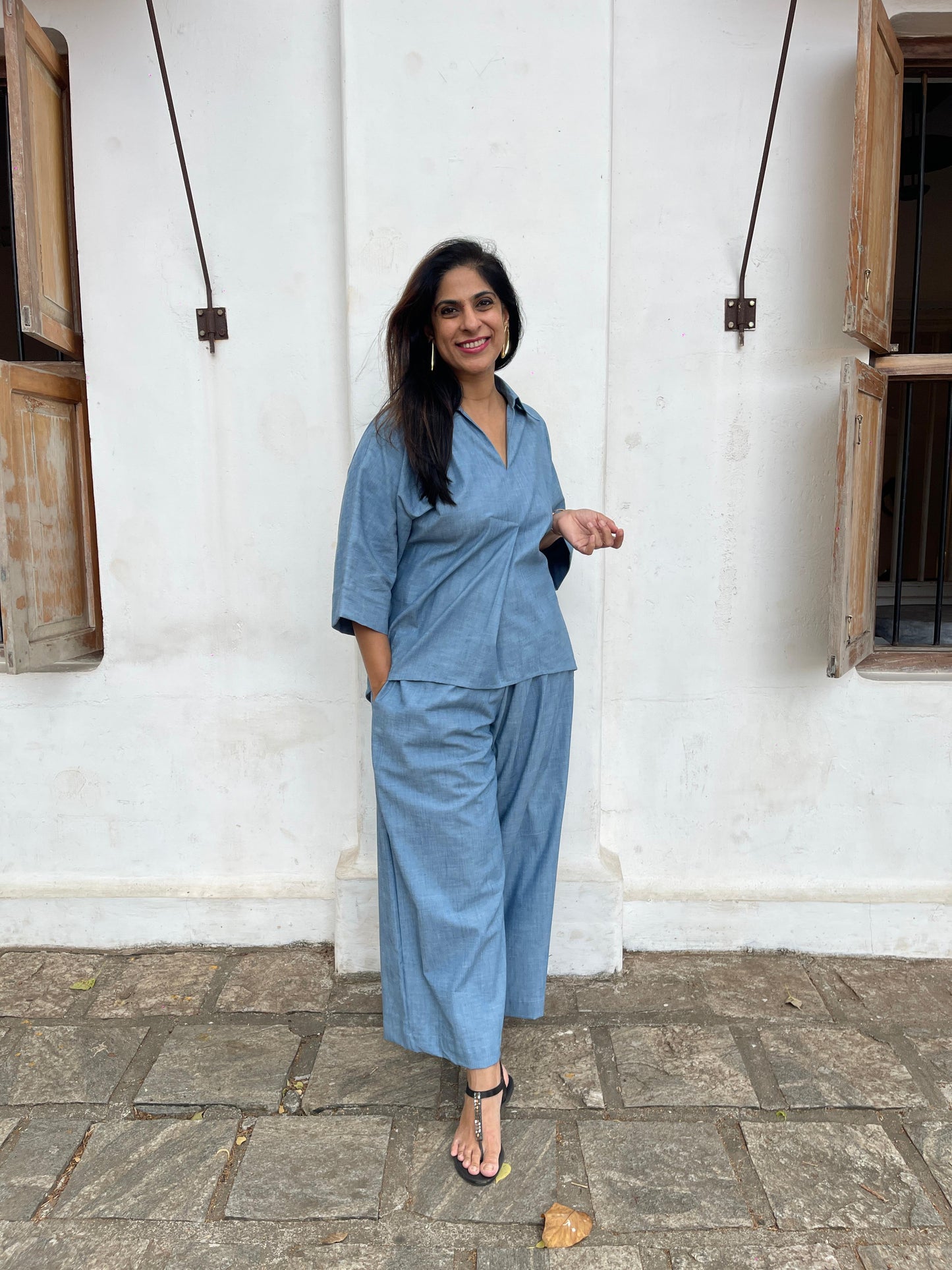 CHAMBRE DENIM CO-ORD SET