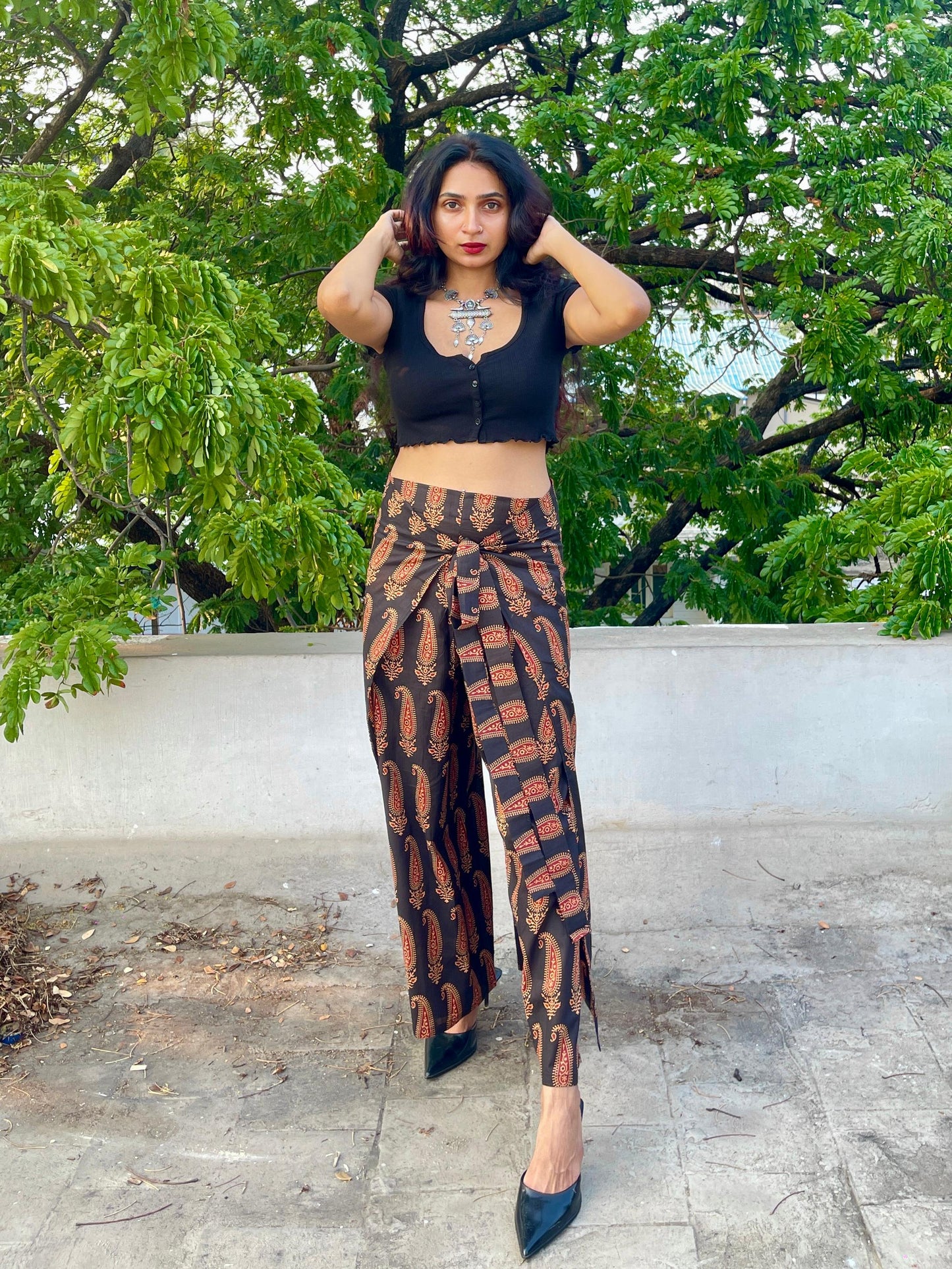 WRAP PANT IKATH