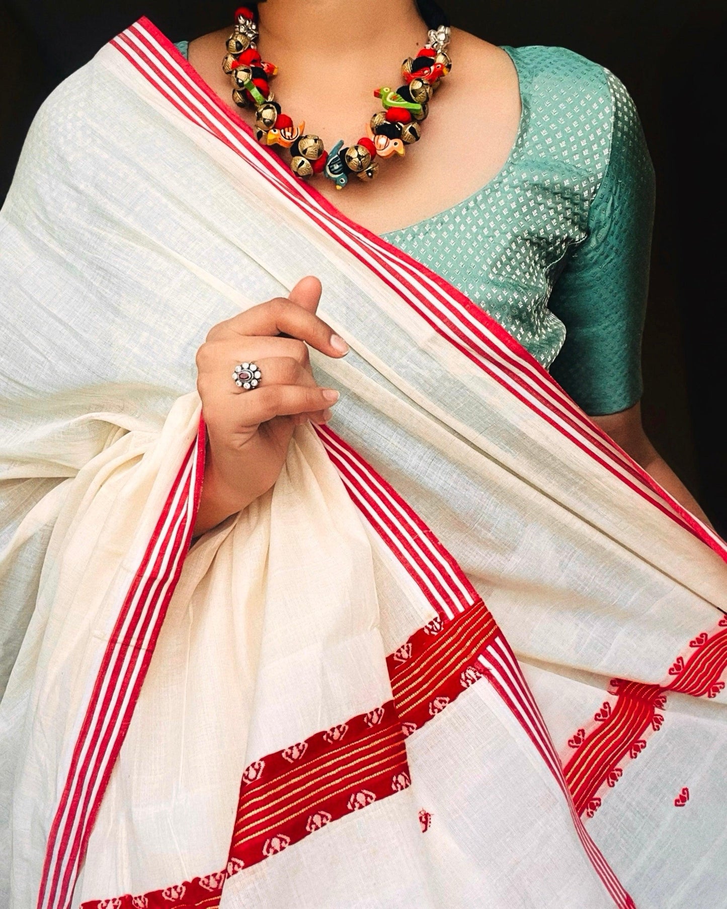 THEYYAM SERIES- CHILANKA MAALA| HANDCRAFTED STATEMENT SET