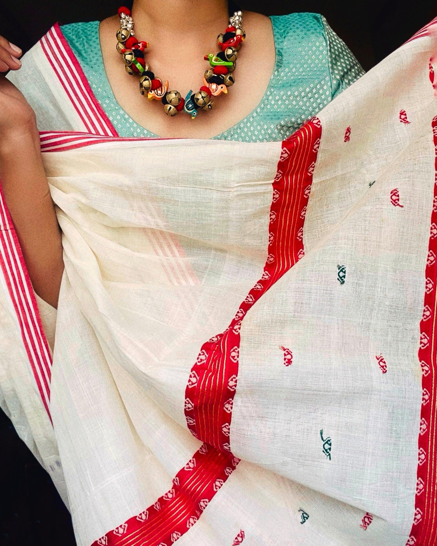 THEYYAM SERIES- CHILANKA MAALA| HANDCRAFTED STATEMENT SET