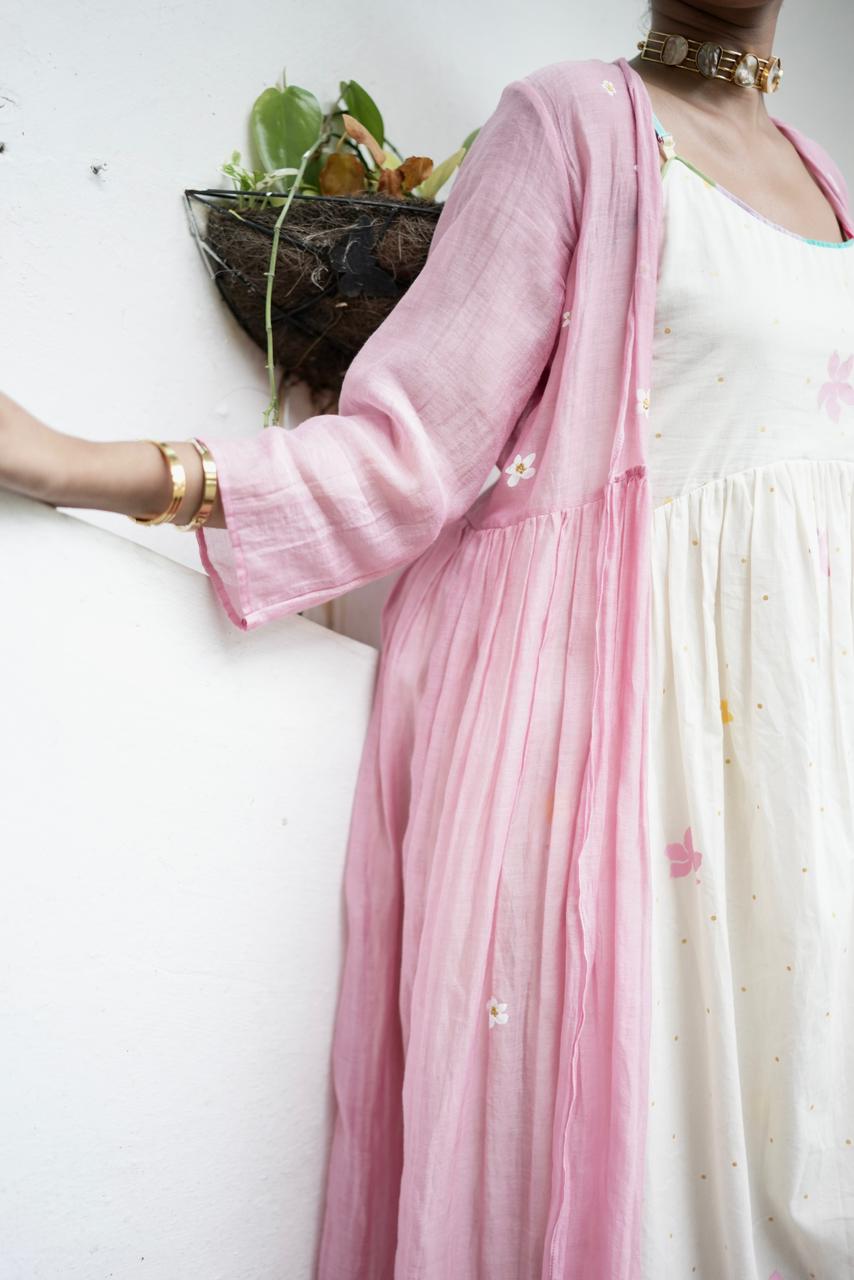 KUTTY POOVU DRESS & OVERLAY