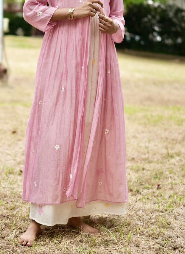 KUTTY POOVU DRESS & OVERLAY
