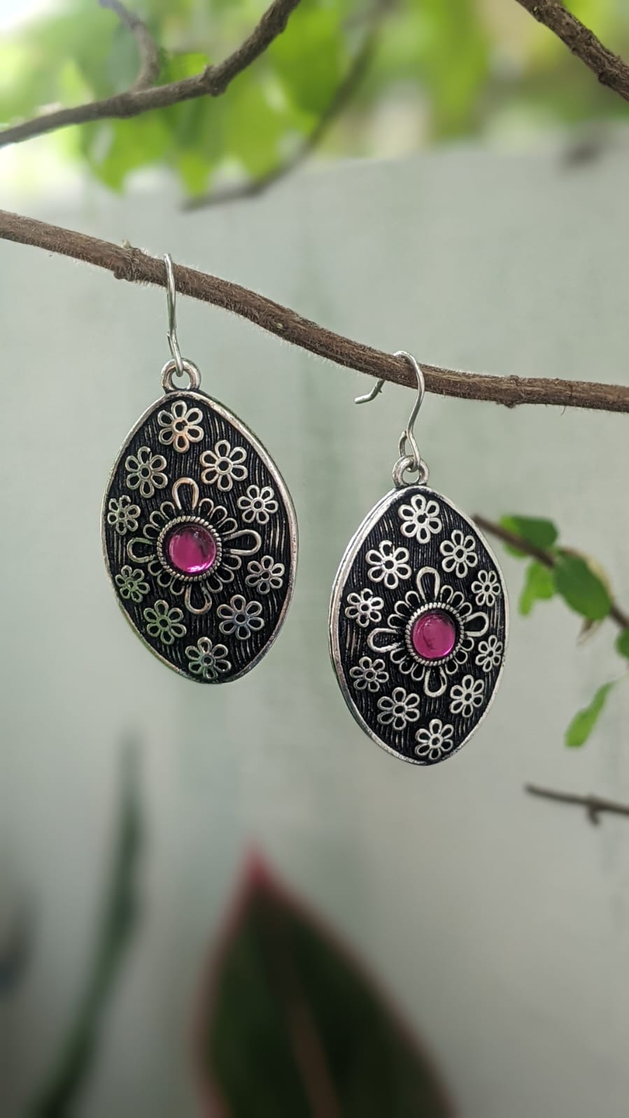 SILVER PLATED STATEMENT HOOKS