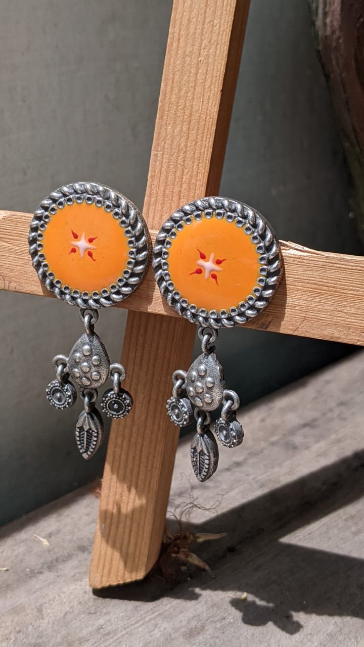 MEENAKARI ROUND DROPS