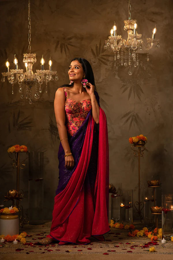 Sruthi Shaded Saree