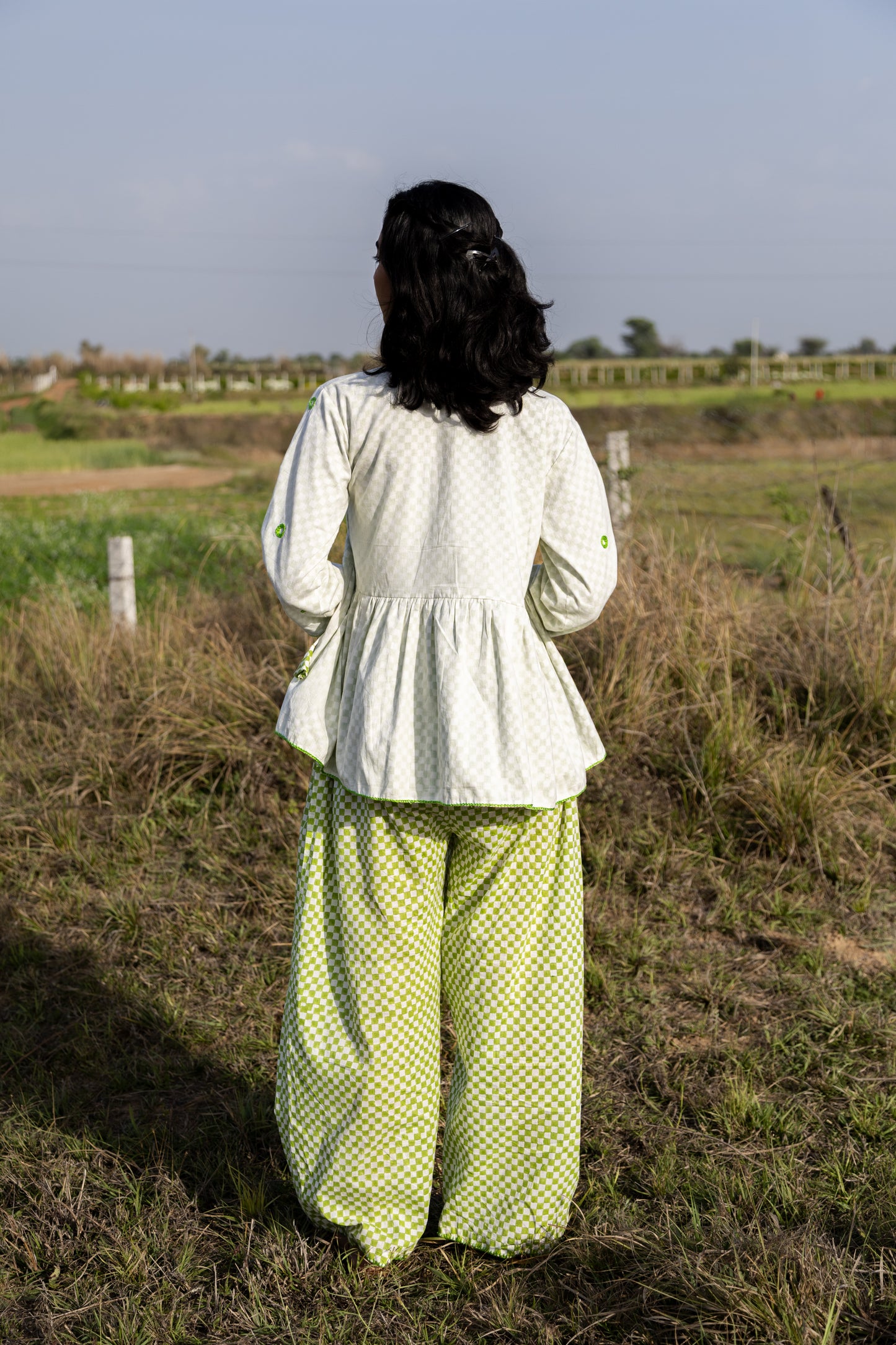 WHITE SIENNA WRAP JACKET