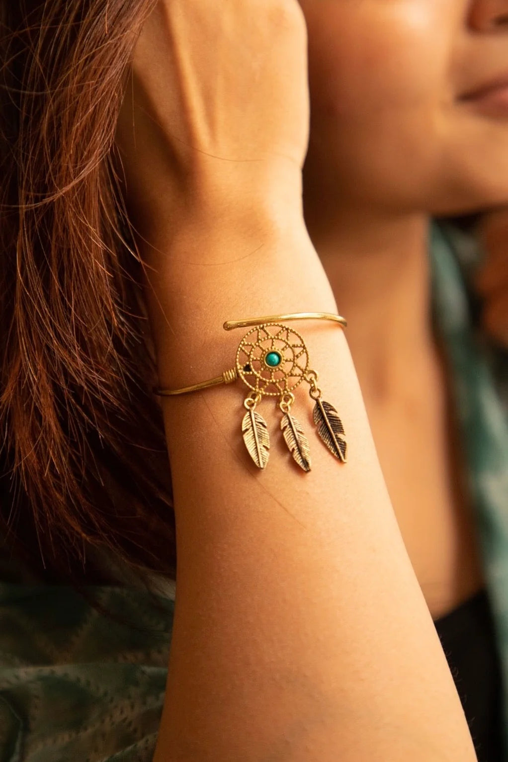 Dreamcatcher Bangle Turquoise