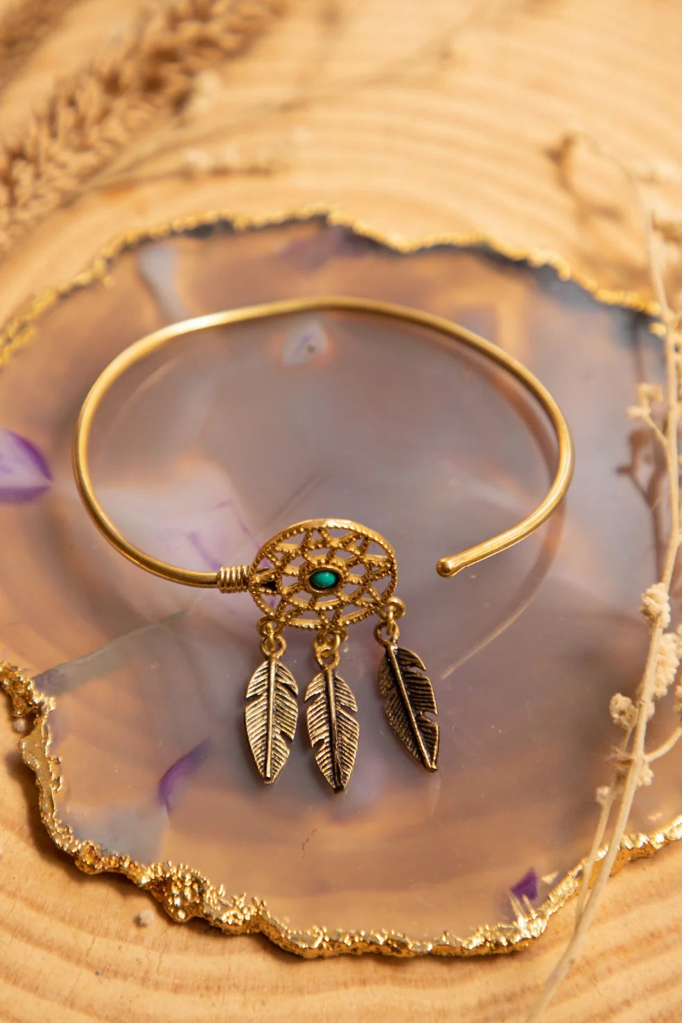 Dreamcatcher Bangle Turquoise