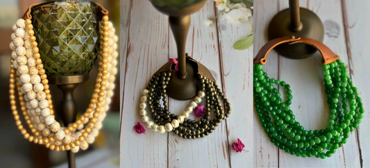 Handcrafted Fabric Jewelry: Discover Raasleela by Abha Chokers