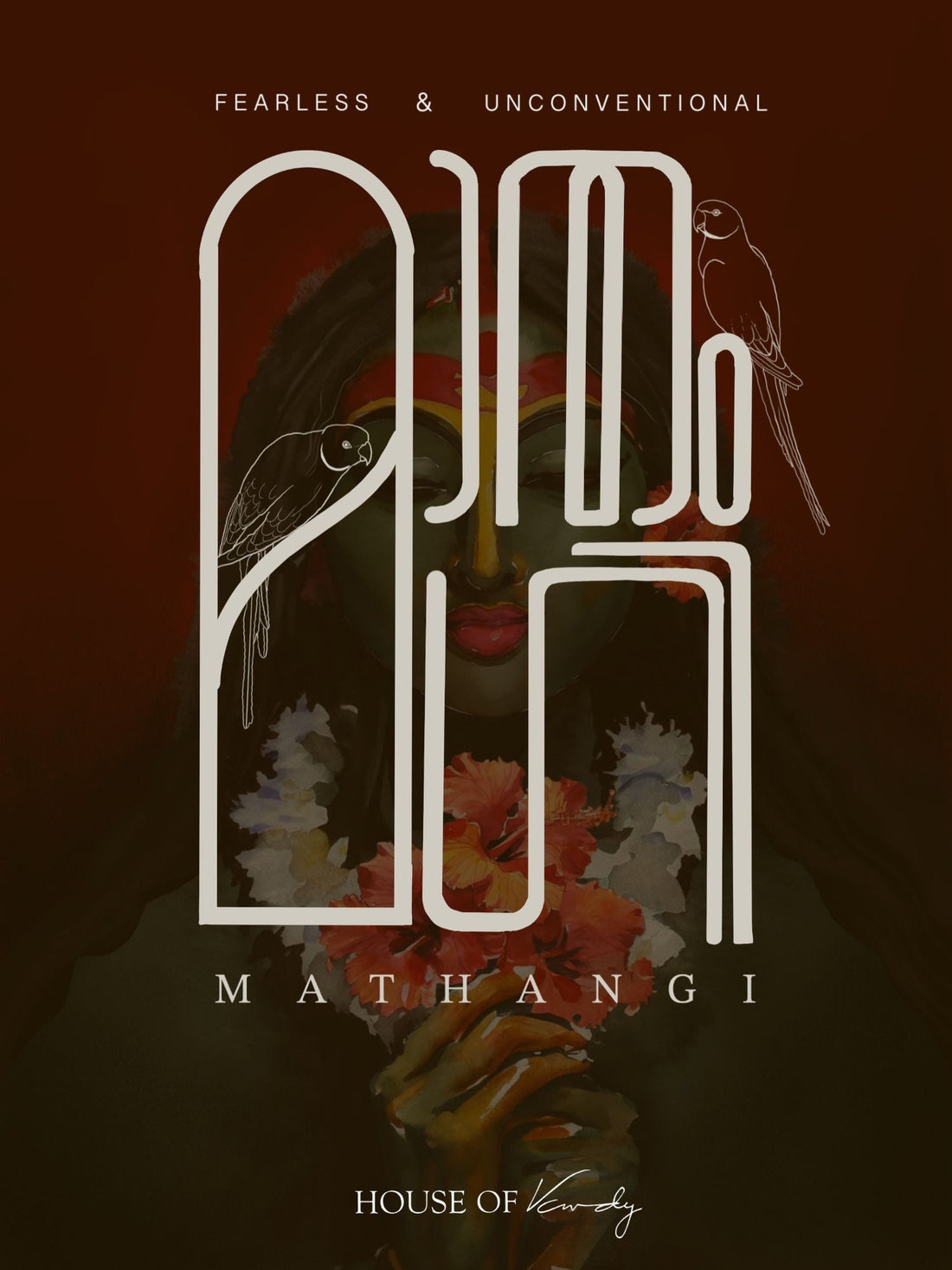 Mathangi collection poster - Fearless and Unconventional