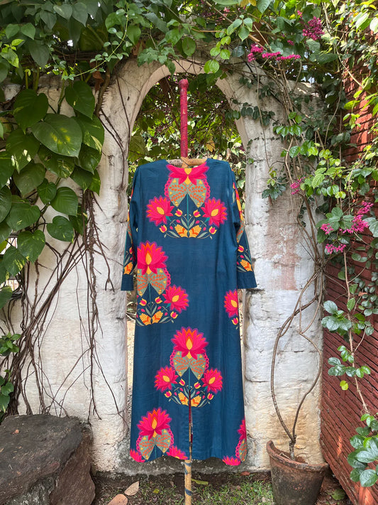 The Mystic Aambal High-Low Cowl Dress | Modal Satin Asymmetric Dress