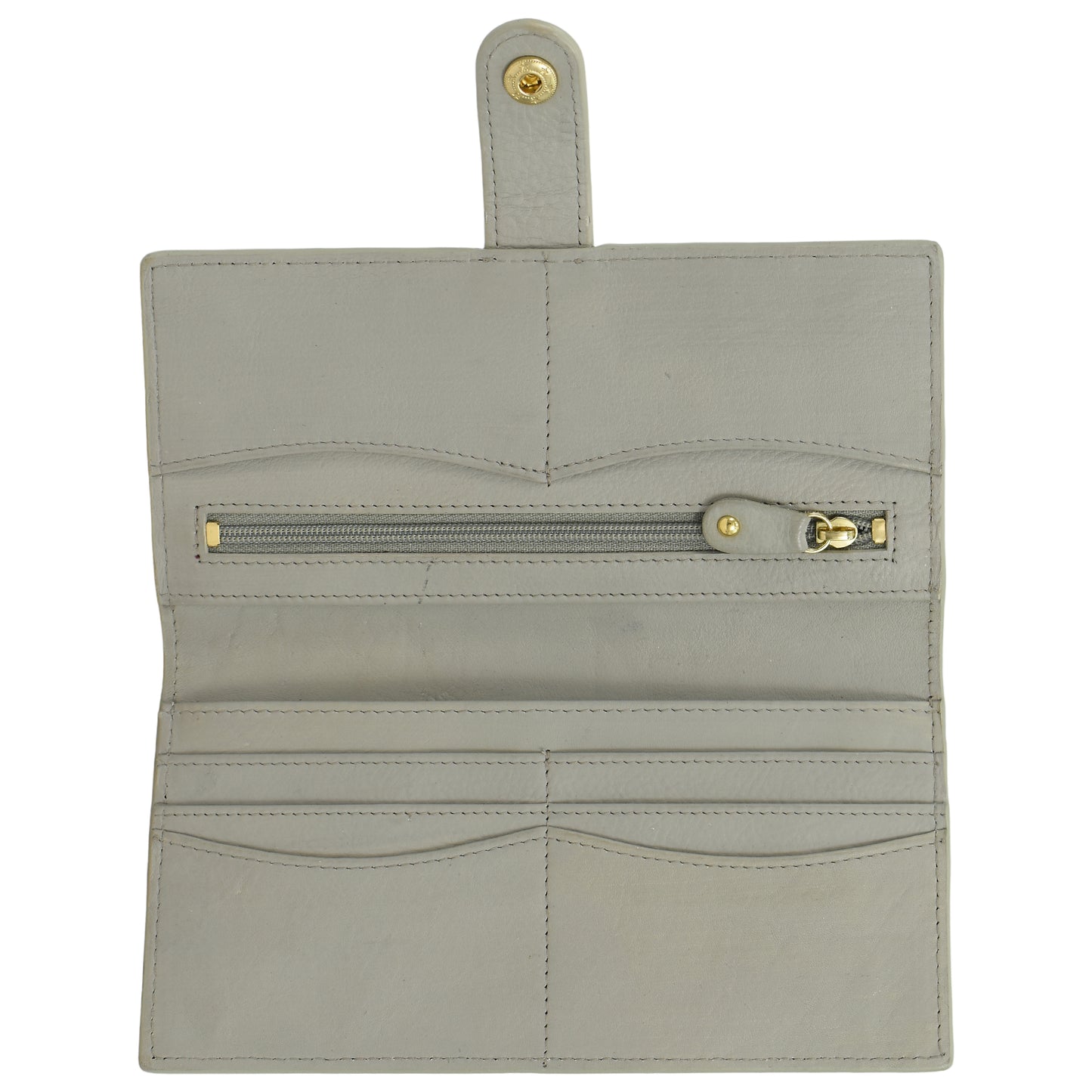 HAND-PAINTED LEATHER WALLET