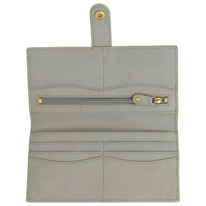 HAND-PAINTED LEATHER WALLET