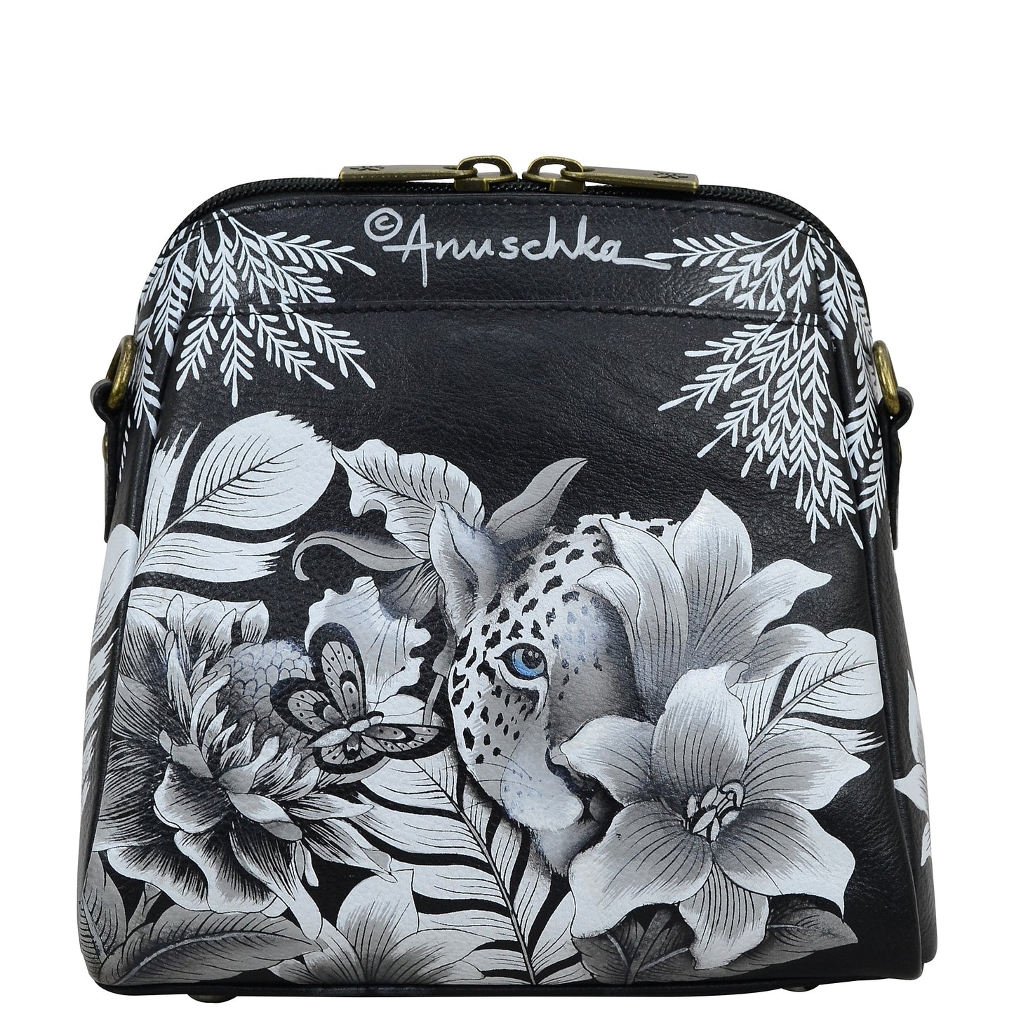 LEATHER CROSSBODY BAG