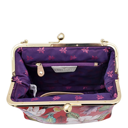 HAND-PAINTED LEATHER BAG