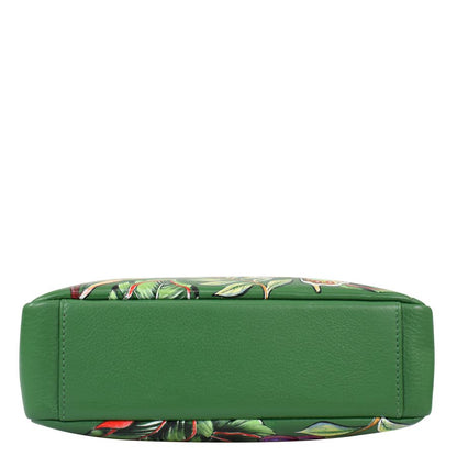 DANCING LEAVES HANDPAINTED LEATHER BAGS