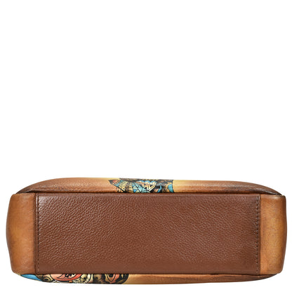 ELEPHANT MANDALA | SATCHEL WITH CROSSBODY STRAP