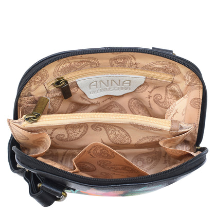 LEATHER CROSSBODY BAG