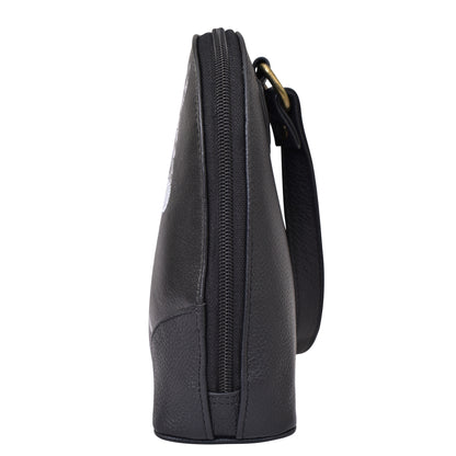 LEATHER CROSSBODY BAG