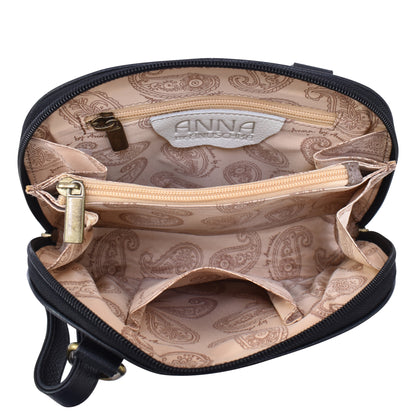 LEATHER CROSSBODY BAG