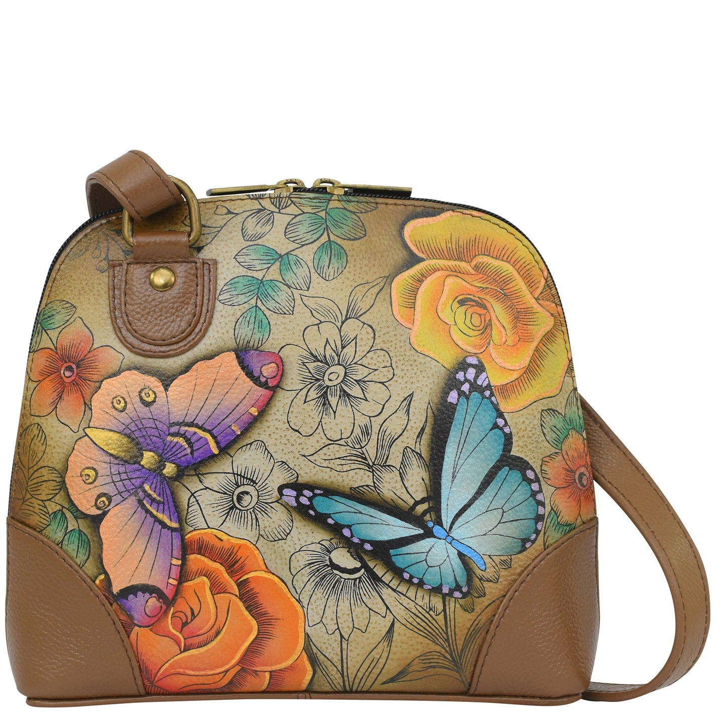 LEATHER CROSSBODY BAG