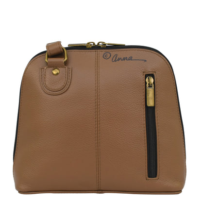 LEATHER CROSSBODY BAG