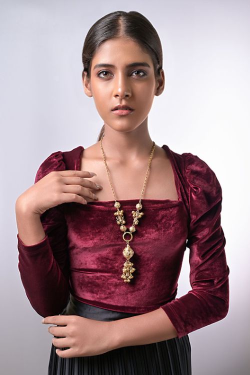 Dainty Delight Brass Necklace | MIHARU