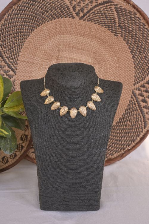 Ila Dhokra Necklace | MIHARU