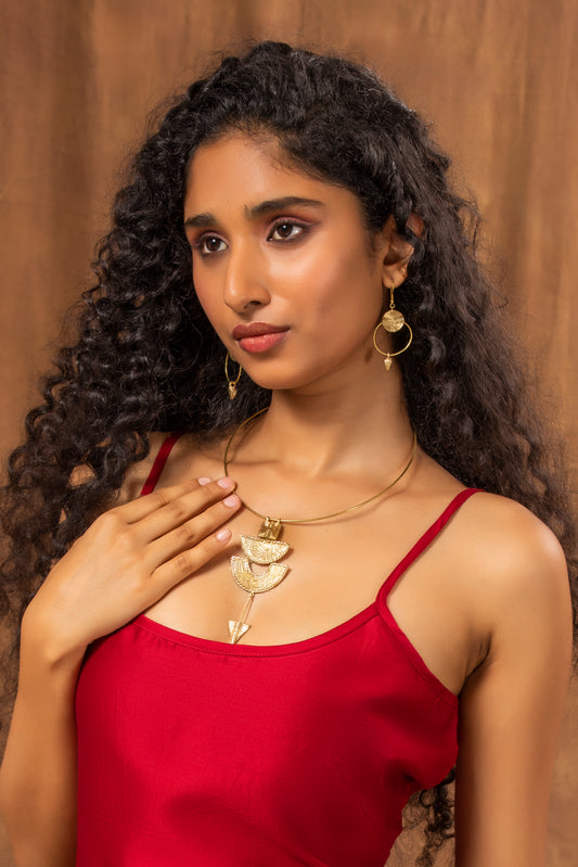 Oorja Dhokra Necklace | MIHARU
