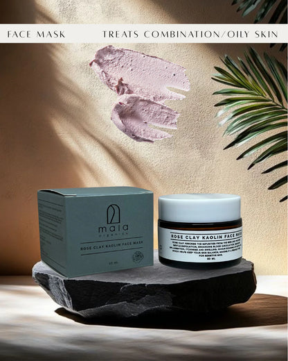 Rose Clay & Kaolin Face Mask