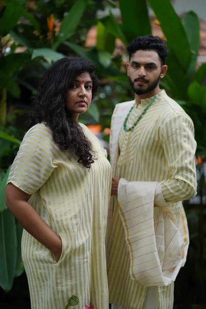 Sahil Kurta & Shanti Kaftan Dress Combo