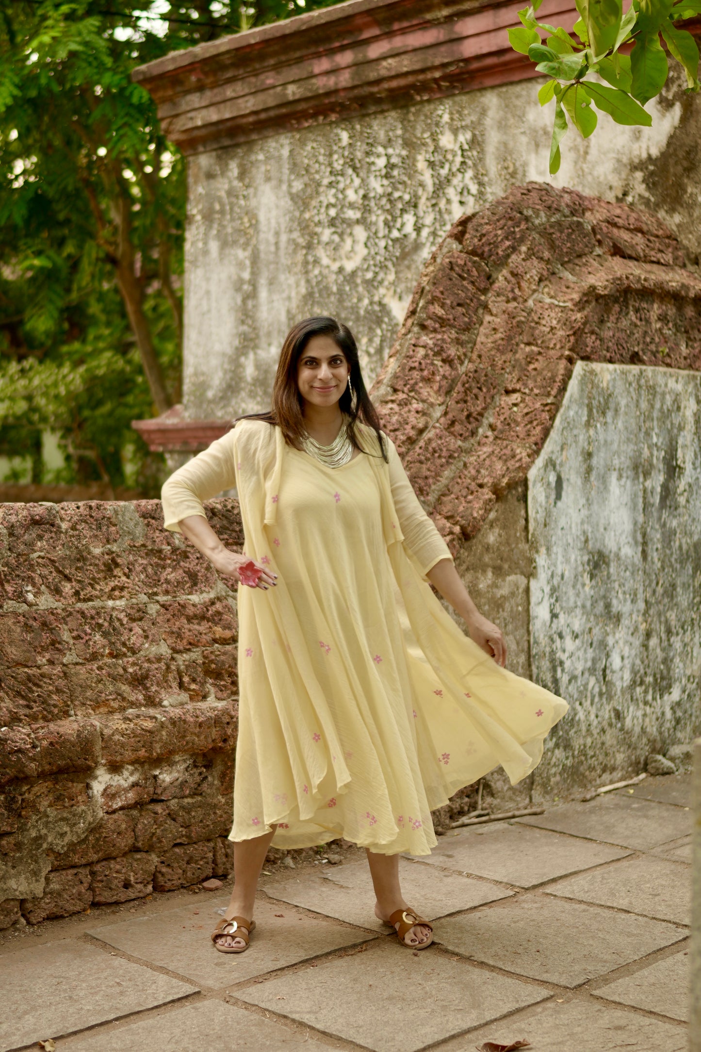 YELLOW KUTTY POO DRESS