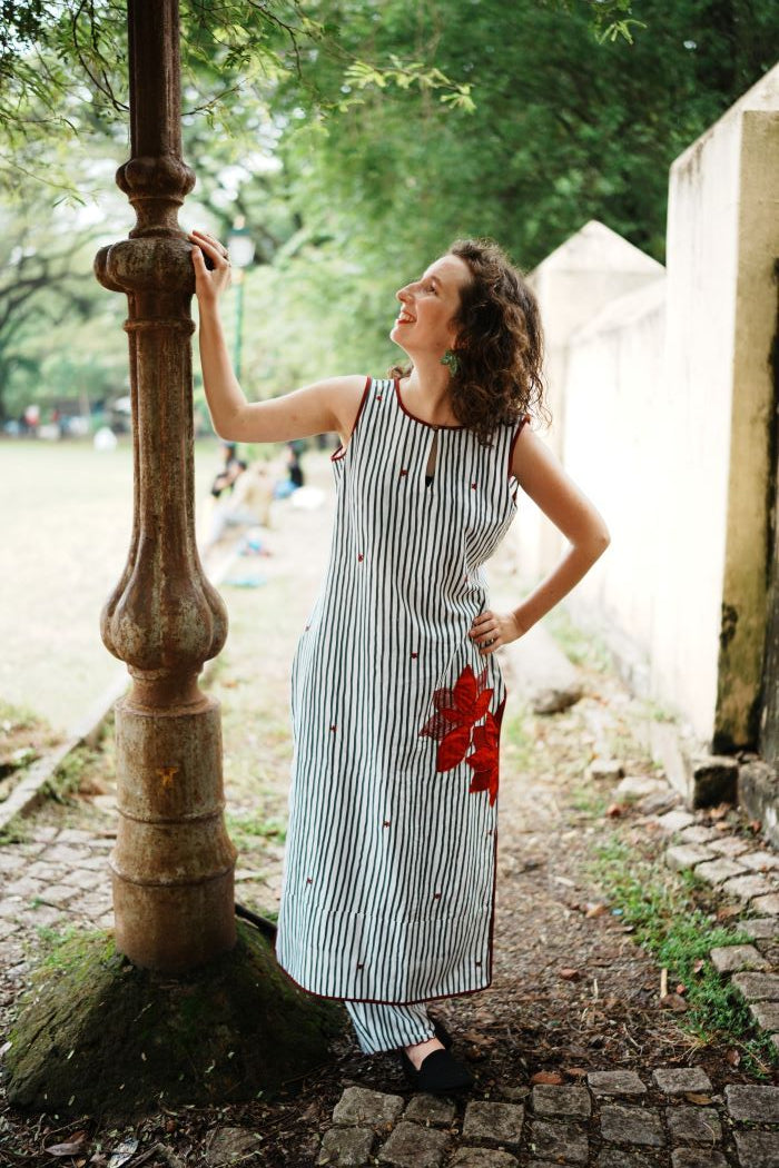 MERRY'S STRIPE AND BLOOM | CO-ORD SET