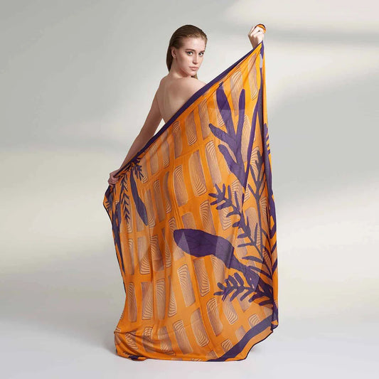Aloe Vera Amahle Scarf | Aloe Silk | Limited Edition