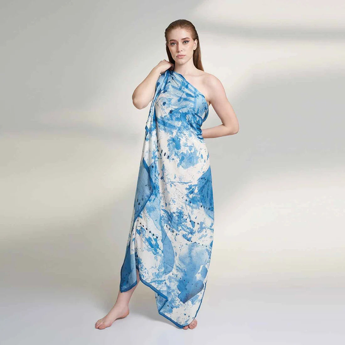 Blue And White | Aloe Silk | Limited Edition