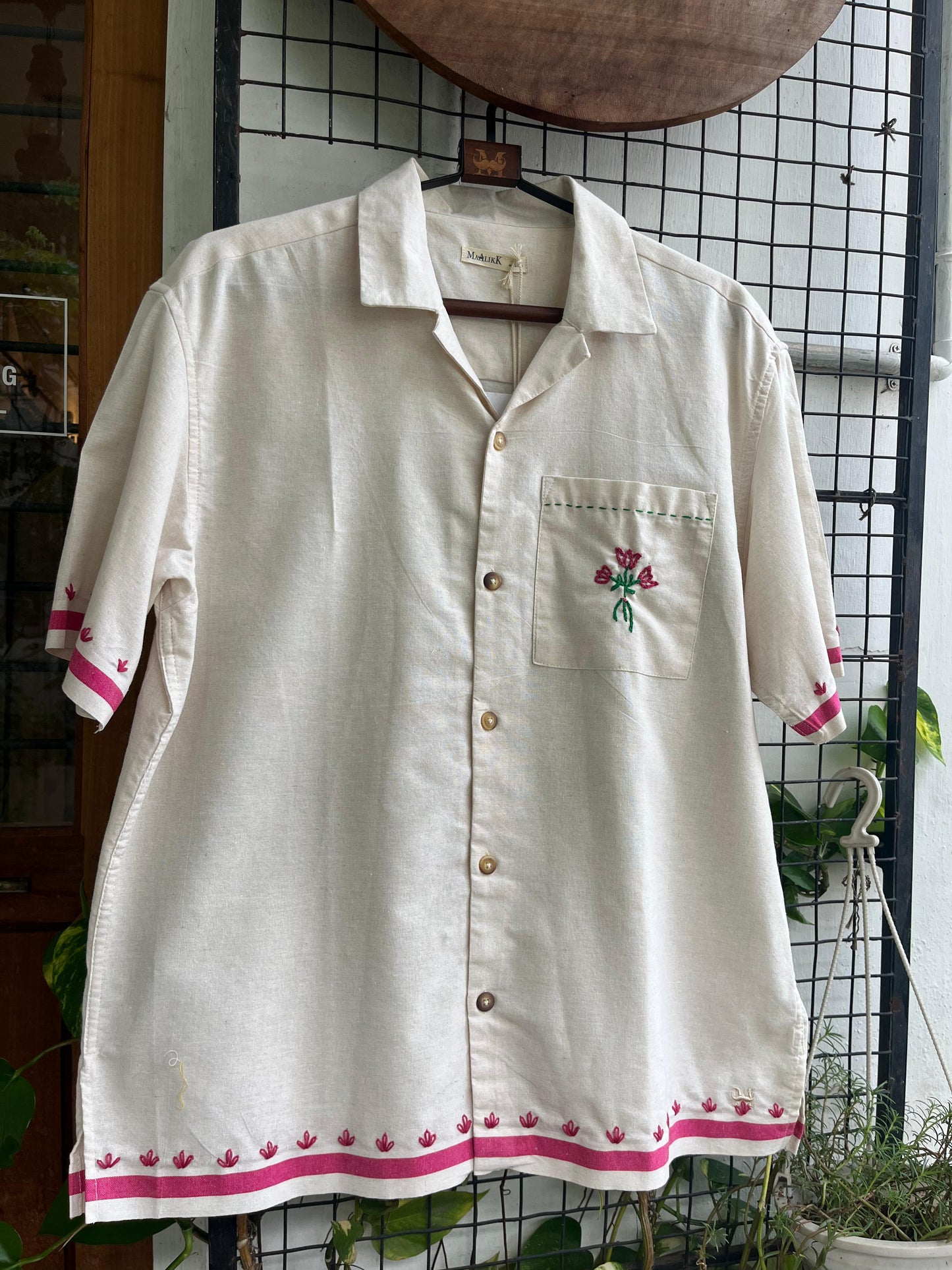 Kora Cotton Embroidered Shirt