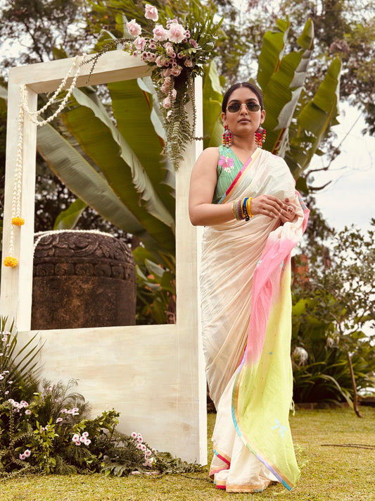 PAINKILI SHADED SAREE