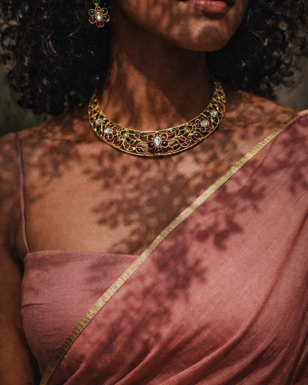 Vine of gems | Antique Heritage Inspired Kemp Choker Set